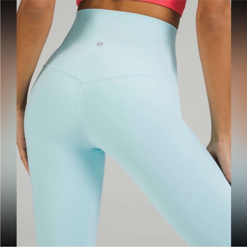 Lululemon Align Leggings 23 Inch Icing Blue